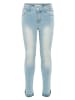 name it Mädchen Cropped Skinny Fit Jeanshose in Blau