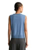 Marc O'Polo DENIM Pullunder regular in Medium Blue Melange