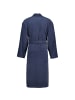 Cawö Home Cawö Home Bademäntel Herren Kimono Uni 828 blau - 17 in blau - 17