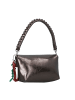 Desigual Half Trokel Schultertasche 22.5 cm in brushed silver