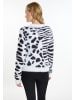 myMo Damen Strick Pullover in Weiss