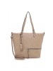 Tamaris Nele Shopper Tasche 42 cm taupe
