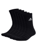 adidas Socken 6er Pack in Schwarz