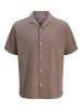 Jack & Jones Hawaii-Hemd in Deep Taupe