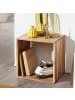 KADIMA DESIGN Standregal MUMBAI Massivholz 43,5 cm Cube Regal Design in Akazie