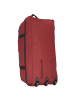Nowi 2 Rollen Reisetasche 61 cm mit Dehnfalte rot