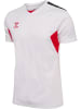 Hummel Hummel T-Shirt Hmlauthentic Multisport Herren Atmungsaktiv Feuchtigkeitsabsorbierenden in WHITE/TRUE RED