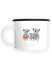 Mr. & Mrs. Panda XL Emaille Tasse Koala Familie ohne Spruch in Weiß