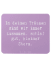Mr. & Mrs. Panda Mouse Pad Spruch Alleine schlafen lernen mit Sp... in Lavendeltraum