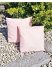 JACK 2er Set Outdoor Kissenhülle Kissenbezug 45x45cm in Rosa