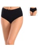 Q-en 2er-Set: Pantys in Black