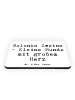 Mr. & Mrs. Panda Magnet Spruch Bolonka Zwetna Herz mit Spruch in Weiß