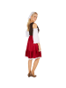 tectake Wundervolles, langes Kleid im Mittelalter-Stil, rot/weiß