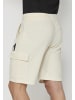 KOROSHI Bermuda Jogger in weiß