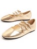 Montevita Ballerinas Ballekid Gold in Golden
