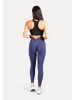SMILODOX Leggings Lesedi Seamless Scrunch in Dunkelblau