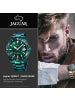 Jaguar Analog-Armbanduhr Jaguar Pro Diver grün groß (ca. 43,5mm)