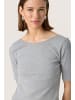 Soaked in Luxury T-shirt SLCosetta Slim fit in Grey Melange