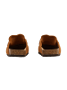Divine Factory Mules Mokassin aus Leder Noga Gassirette Braun