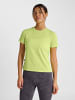 Hummel Hummel T-Shirt Hmlpulse Damen in SHADOW LIME