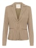 Cream Blazer CRAnett Regular fit in Fossil white pinstripe