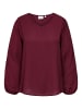 ONLY Carmakoma Bluse in Tawny Port