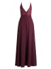 Vera Mont Abiballkleid mit Spitze in Shiny Bordeaux