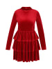 NAEMI Women Dress in Cherry Red