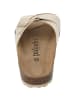 palado Pantoletten in beige lack
