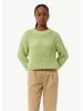 comma CI Strickpullover langarm in Grün