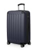 Hauptstadtkoffer Spree - Mittelgroßer Koffer Hartschale Trolley 65 cm, TSA, 74 L in Dunkelblau