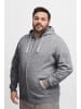 BLEND Kapuzensweatjacke BHAlton Zipthrough sweatshirt - 20706981 BB in grau