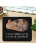 Mr. & Mrs. Panda Maus Pad Einhorn Meerschweinchen mit Spruch in Schwarz