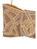 faina Women Clutch in Gold