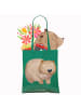 Mr. & Mrs. Panda Shopping Tasche Wombat ohne Spruch in Mint