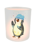 Mr. & Mrs. Panda Kerzenlicht Pinguin Duschen ohne Spruch in Transparent