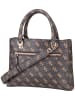 Guess Handtasche Noelle II Sml Multi Comp Stchl in Brown Logo