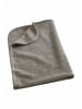 Hessnatur Hessnatur Wollfleece Decke aus reiner Bio-Merinowolle in greige