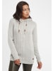 Oxmo Strickpullover OXCable in Grau