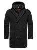 STONE HARBOUR Trenchcoat Darioon XX in Black