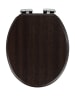 Wenko WC-Sitz Wenge, WC-Sitz Mod. Wenge in Braun - Dunkelbraun