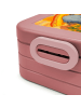 Mr. & Mrs. Panda Lunchbox Axolotl Tequila Design mit Spruch in Rot Pastell