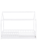 Beliani Kinderbett COSSAYE in Weiß - (W) 98 x (H) 161 x (L) 208 cm