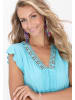 IZIA Women Dress in turquoise