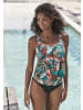 Buffalo Oversize-Tankini-Top in aqua bedruckt