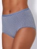 WITT WEIDEN Taillenslip in 2x taubenblau-bedruckt + 1x taubenblau