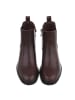 Ital-Design Stiefelette in Weinrot