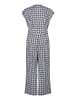 Betty Barclay Jumpsuit mit Eingrifftaschen in Dunkelblau/Weiß