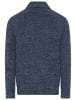 Man's World Strickjacke in blue melange