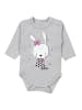 TupTam Unisex Langarm Body mit Aufdruck Spruch 5er Pack in beige/rosa